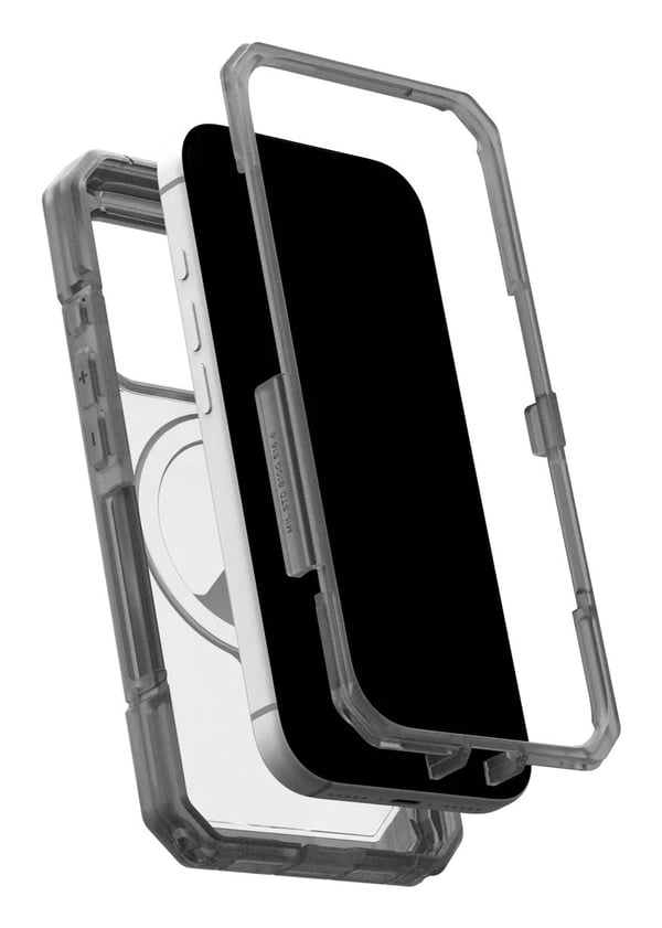 Urban Armor Gear 114521114G31, Etui, Apple, iPhone 17 Pro, 16 cm (6.3"), Aske, Gjennomsiktig