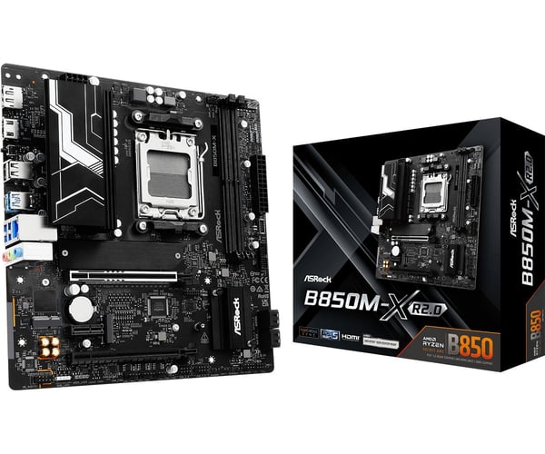 ASRock B850M-X R2.0 emolevy AMD B850 AM5 micro ATX DDR5