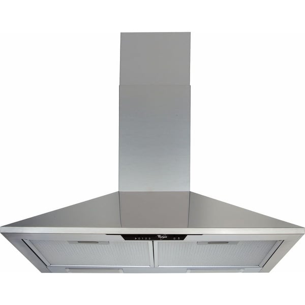 Whirlpool AKR 685/1 IX - Panser - røykkanal - bredde: 59.8 cm - dybde: 45 cm - uttrekking og resirkulering - with inline motor - inox