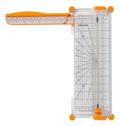 Fiskars 1077799, 10 arkkia, 30,5 cm, Manuaalinen lukitus, A3, A4, 75 g/m², Valkoinen