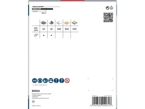 Bosch PRO Multi Material PC Plus, Single, Borr, Gipsvägg, Metall, Icke-järnmetaller, Plast, Mjuka träslag, Svart, Grå, Koboltstål, Kobalt-legerat h...