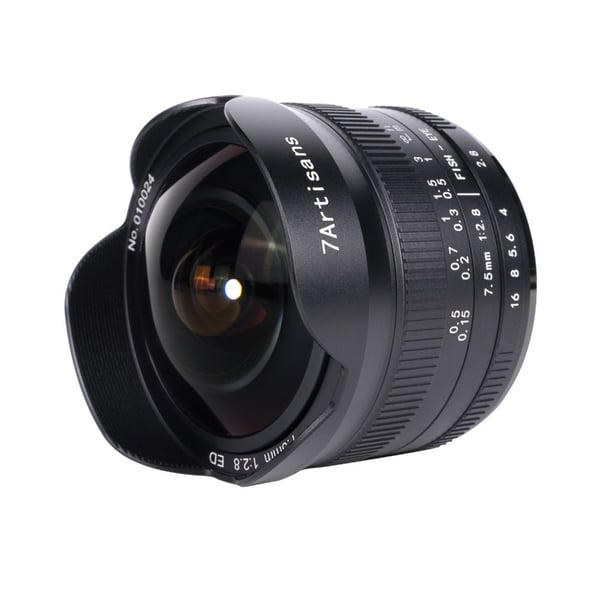 7Artisans 7,5 mm F2.8 II Nikon Z-objektiv