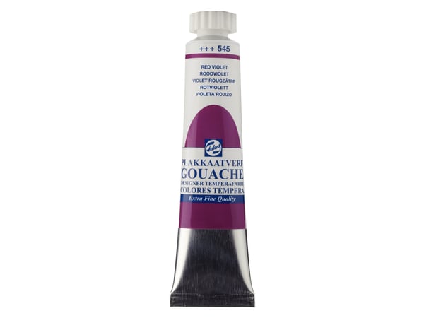 Talens Gouache Extra Fine Quality tube rødviolett 545
