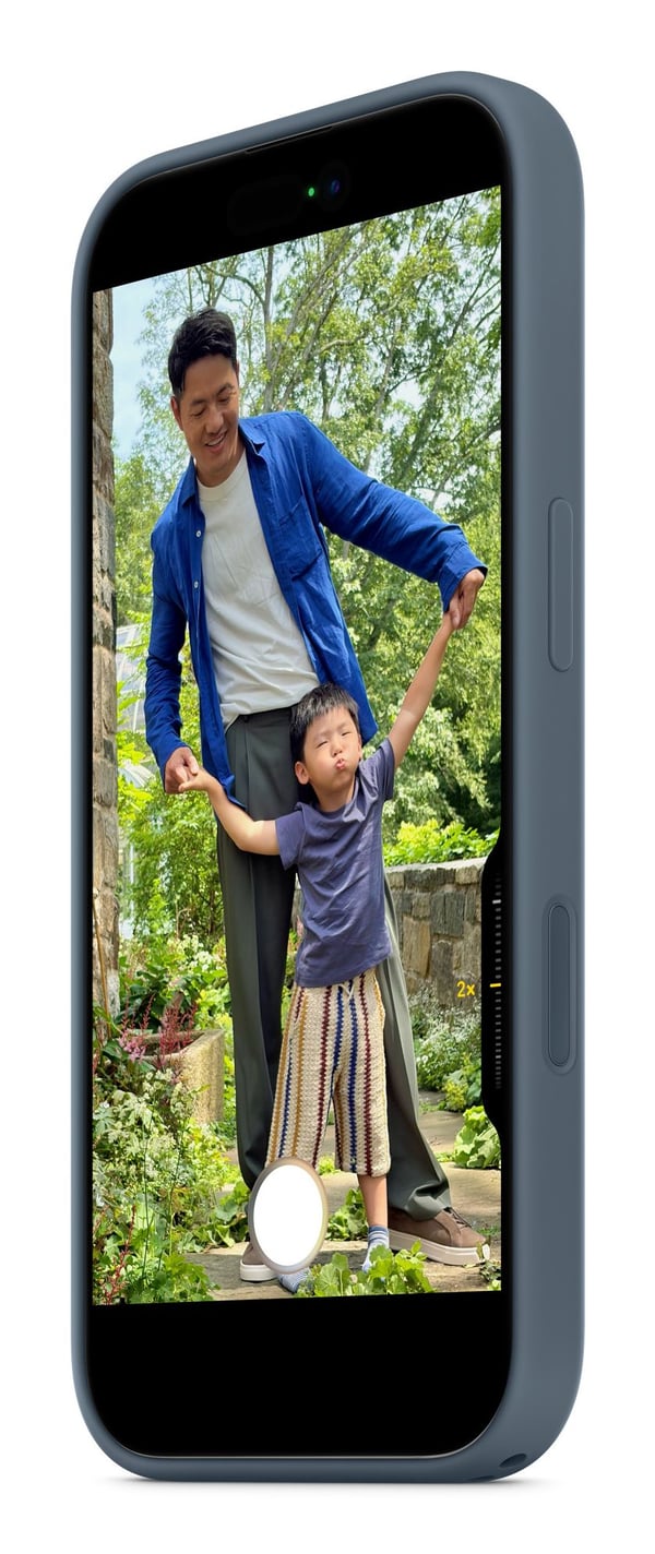 Apple MGEW4ZM/A, Mobilskal, Apple, iPhone 17, 16 cm (6.3"), Blå