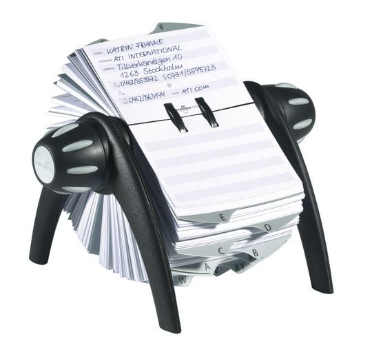 Durable 2416, 72 x 104 mm, Sort