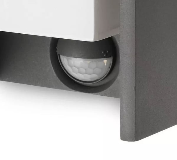 Philips EcoMoods Väggbelysning, Väggbelysning för utomhusbruk, Antracit, Metall, IP44, Terass, Trädgård, II