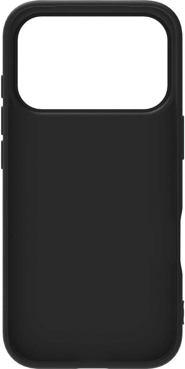 eSTUFF Infinite Vienna - Beskyttende deksel for mobiltelefon - 100% recycled plastic - termoplast-polyuretan (TPU) - svart - for Apple iPhone 17 Pro