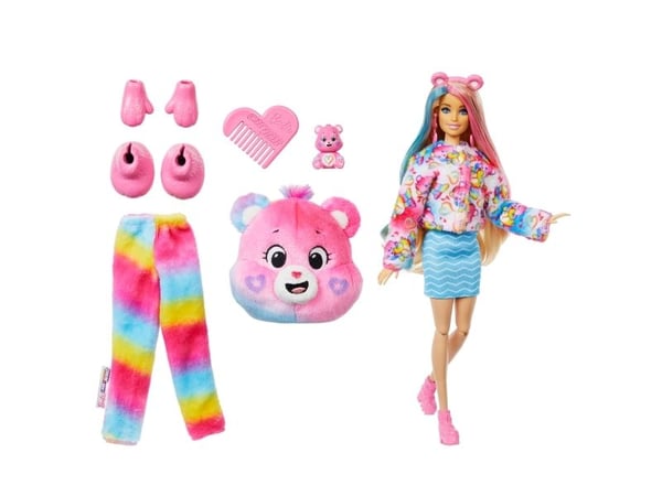 Barbie Cutie Reveal Care Bears Togetherness Bear-docka Series 2