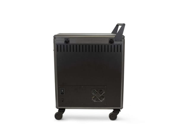 DICOTA - Vagn (endast laddning) - tålig - för 20 surfplattor/bärbara datorer - låsbar - aluminium (plåtskydd) - silver - utmatning: AC 230 V