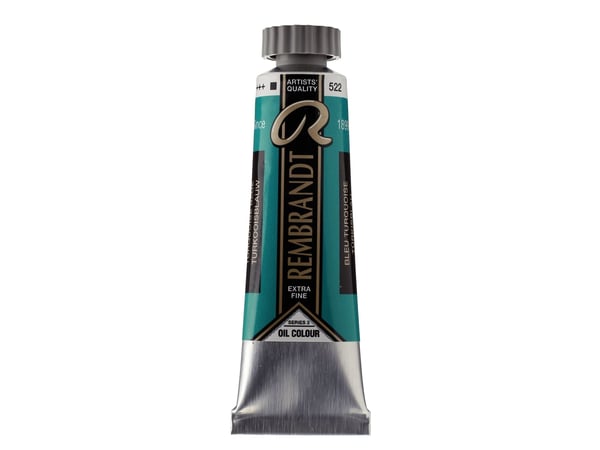 Rembrandt Oil Colour Tube 15 ml Turquoise Blue 522