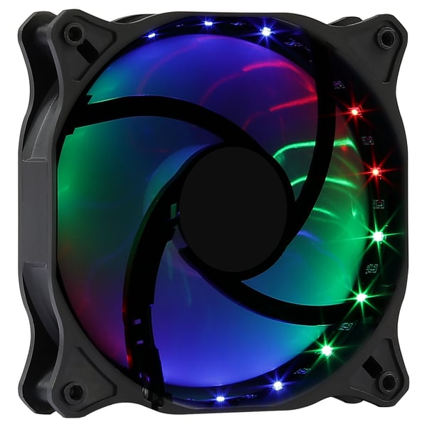 AeroCool Cosmo 12 - Kabinettvifte - 120 mm - svart