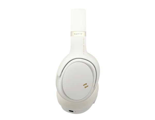 Havit H630BT PRO (Butter-yellow), Ledning & Trådløs, 20 - 20000 Hz, Samtaler/musikk, 233 g, Hodetelefoner, Gult, Krem