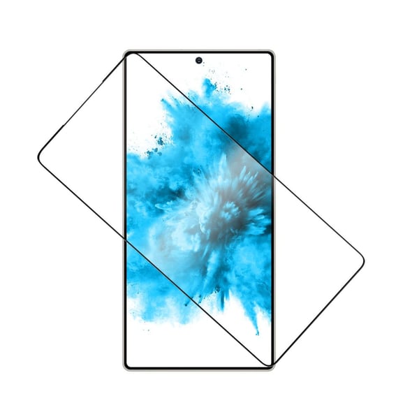 FIXED FIXGFA-1506-BK, Universaali, Xiaomi Redmi Note 14 Pro 4G/5G/Pro+ 5G/POCO X7, Naarmuuntumisenkestävä, Likaa hylkivä, Läpinäkyvä, 2 kpl
