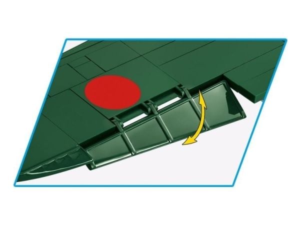 COBI Kawasaki Ki-61-I Hien ''Tony'', Byggsats, 7 år, 324 delar