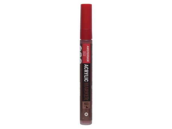 Amsterdam akrylmarkør 4 mm brent Sienna 411