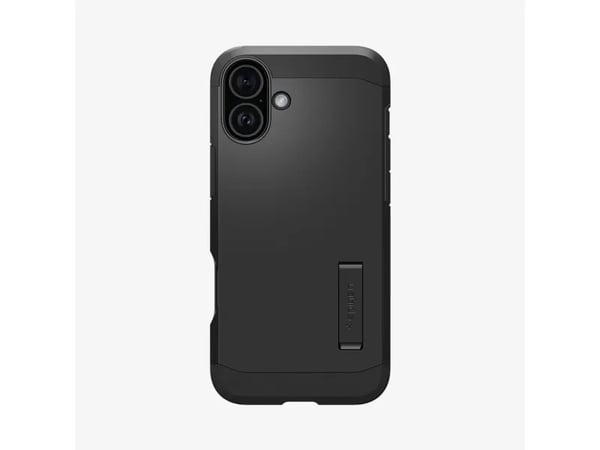 Spigen Tough Armor AI MagFit - Baksidedeksel for mobiltelefon - MagSafe-samsvar - polykarbonat, termoplast-polyuretan (TPU), støtskum - svart - for...