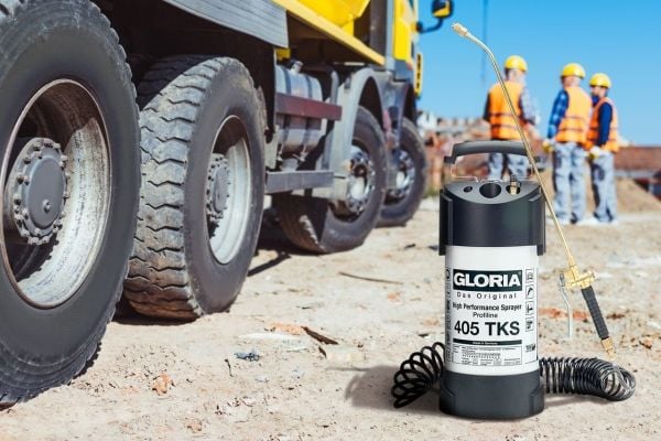 GLORIA 405 TKS Profiline, Musta, Valkoinen, 5 L, Muovi, 1 kpl, 8 L, 6 bar