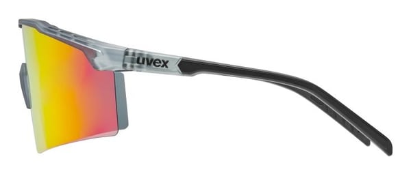 Uvex flowline, Multisport, Gutt/Jente, Semi-rammeløs, Grå, Svart, 1 stykker