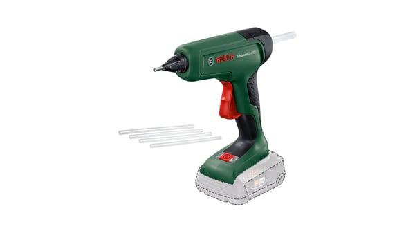 Bosch AdvancedGlue 18V - Varmsmeltelimpistol - trådløs - 11 mm - uten batteri - 18 V - SOLO