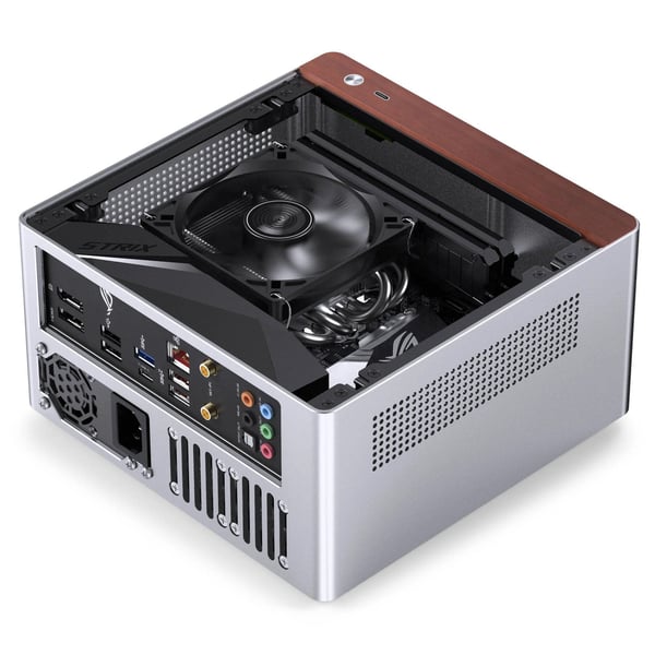 Jonsbo N10 PC-kotelo, minitorni, Mini-ITX - hopea