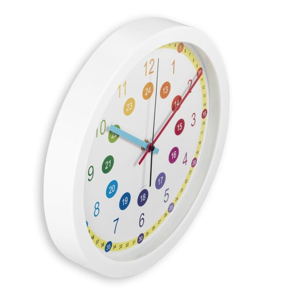Hama 00222203, Vägg, Analog klocka, Circel, Multifärg, Plast, Glas