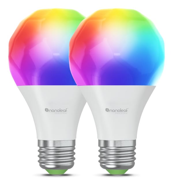 Nanoleaf Essentials smartlampa 900 lm 9 W E27 Matter, 2-pack