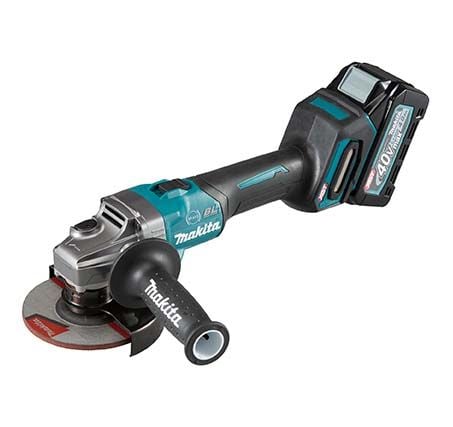Makita GA005GM201, 8500 rpm, 12,5 cm, batteri, 4 At, 3,6 kg, børsteløs motor