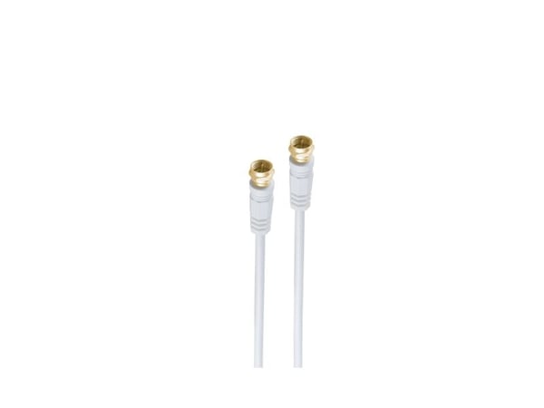 shiverpeaks BS80093-G-128CP, 2,5 m, F, F, Hvit