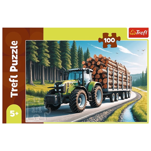 Trefl 16493, 100 styck, Fordon, 5 År