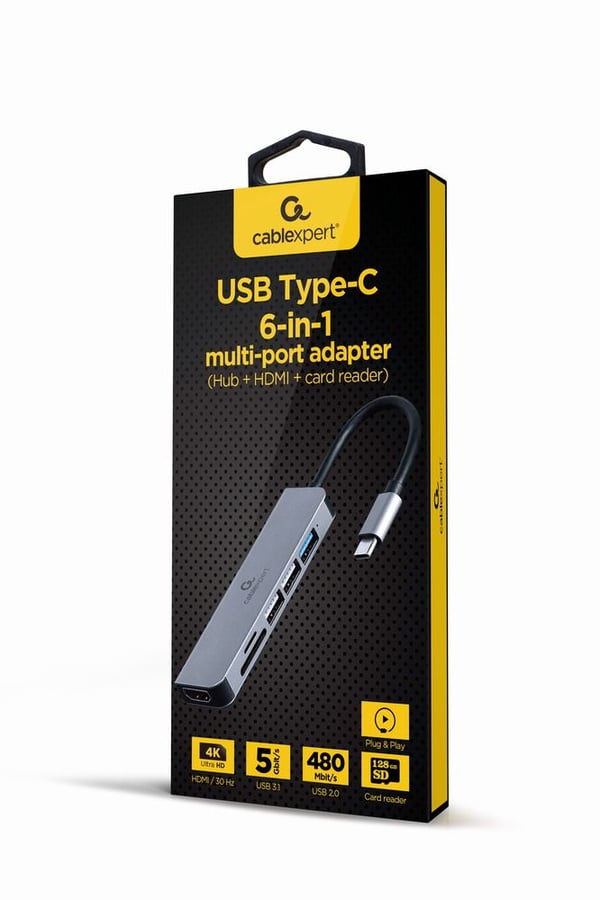 Cablexpert - Dokkingstasjon - USB-C 3.1 Gen 1 - HDMI