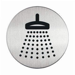 Durable PICTO - Dusch, 8,3 cm, Silver