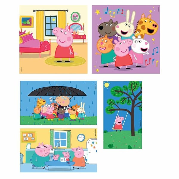 Clementoni Clementoni Puzzle 10in1 Peppa Pig. Peppa gris 20271
