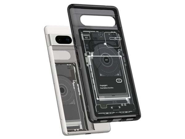 Spigen Ultra Hybrid Zero One, Etui, Google, Pixel 7a, 15,5 cm (6.1"), Lysegrå