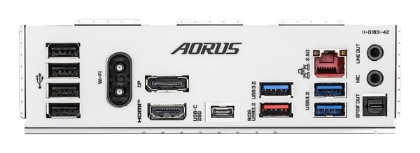 GIGABYTE B760M AORUS ELITE WIFI6E GEN5 emolevy LGA1700 micro ATX DDR5 valkoinen