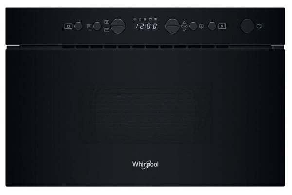 Whirlpool WMN14BB, Kiinteä, Grillimikroaaltouuni, 22 L, 750 W, Sisäänrakennettu näyttö, LCD