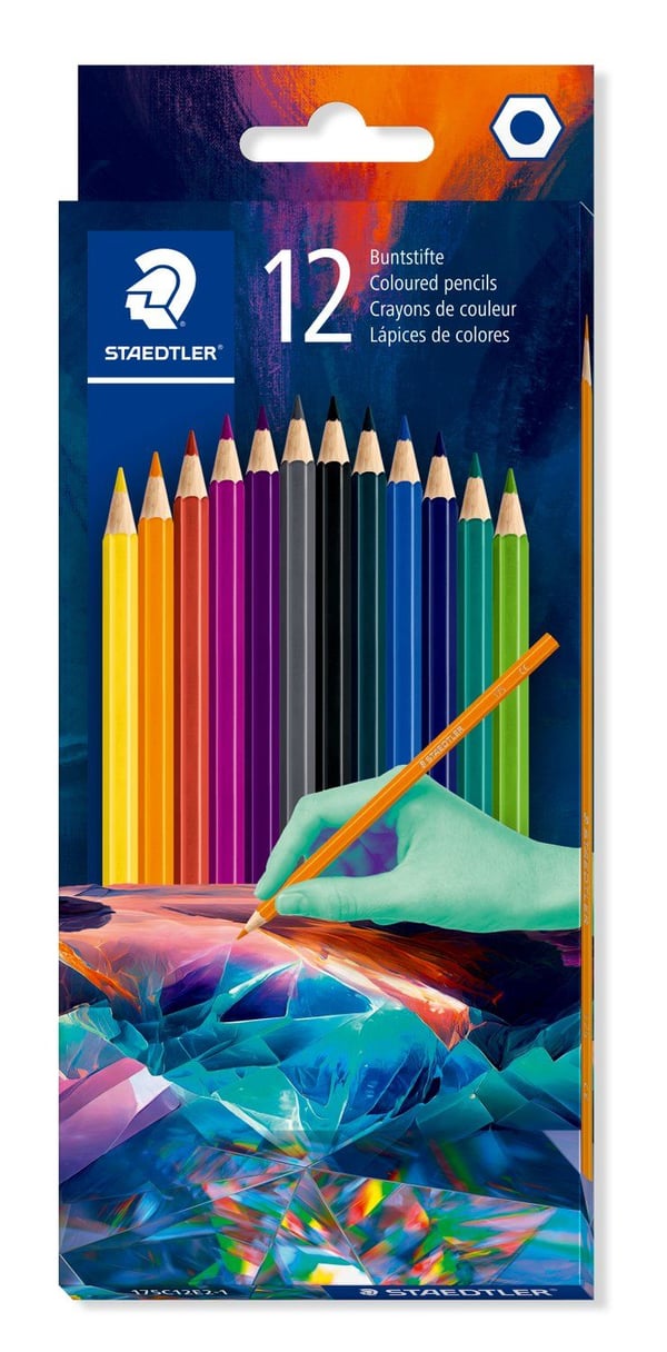 Staedtler 175, Monivärinen, 12 kpl