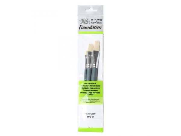 Winsor & Newton 5295020, Børstesett, Flat pensel, Syntetisk