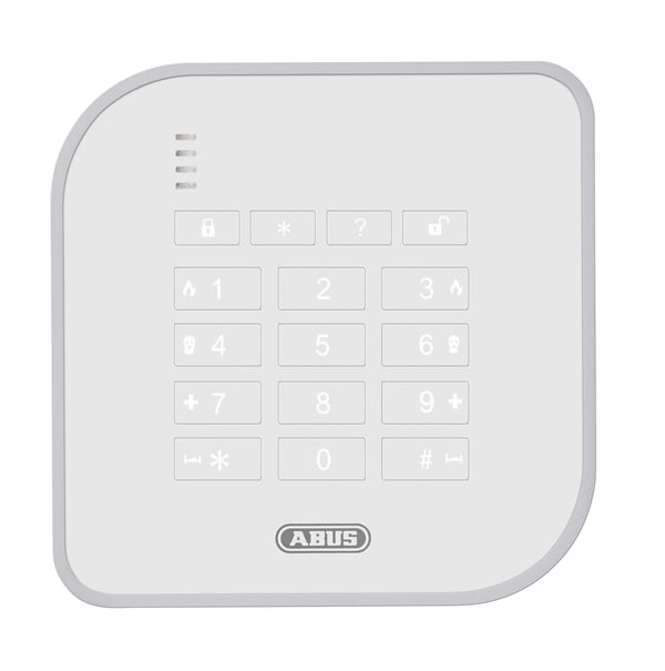 ABUS FUBE50001, 868.6625 MHz, Hvit, 0 - 95%, 120 mm, 30 mm, 120 mm
