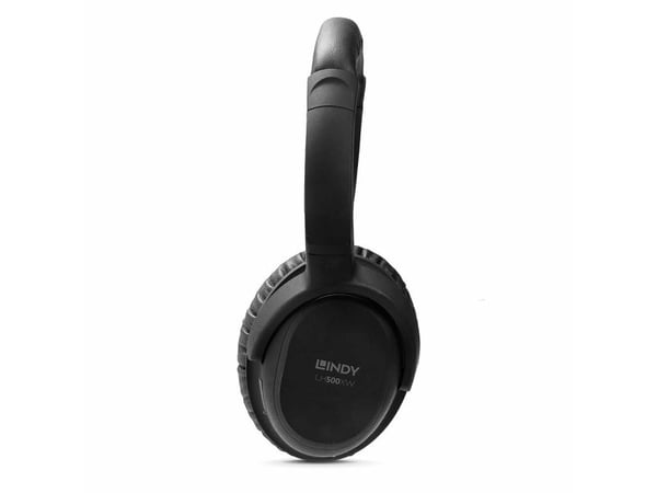Lindy LH500XW trådløse hodetelefoner med ANC, Bluetooth, svart