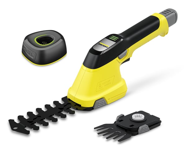 Kärcher Home &amp; Garden GSH 4-4 Plus Batterisett Batteridrevet gress- og busksaks inkl. batteri, inkl. lader 4 V Li-Ion (1.445-321.0)