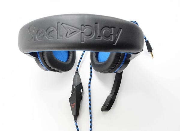 Steelplay HP41 - For PS4 - hodesett - full størrelse - kablet - 3,5 mm jakk - for Sony PlayStation 4