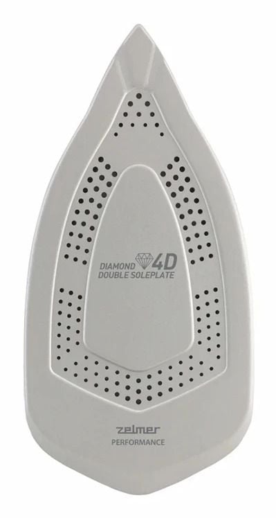 Zelmer ZIR3210 Performance, Ångstrykjärn, Stryksula Diamond 4D, 220 g/min, Svart, Röd, 65 g/min, Inbyggd