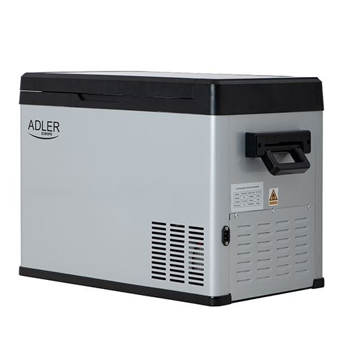 Adler AD 8081 kompressorikylmälaukku 40 L 40 dB, hopea