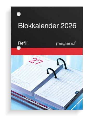 Blokkalender REFILL 2026
