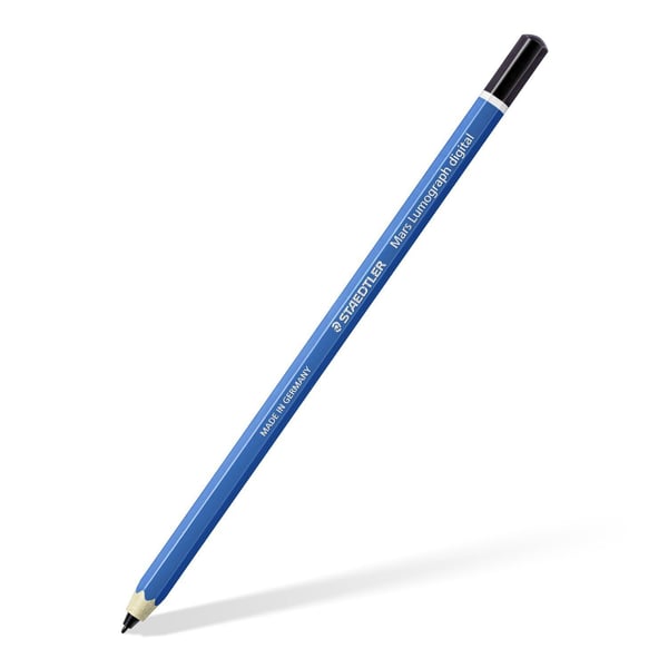 Staedtler Mars® Lumograph® digital classic Digitaalinen kynä paineherkällä kirjoituskärjellä, tarkalla kirjoituskärjellä Sininen