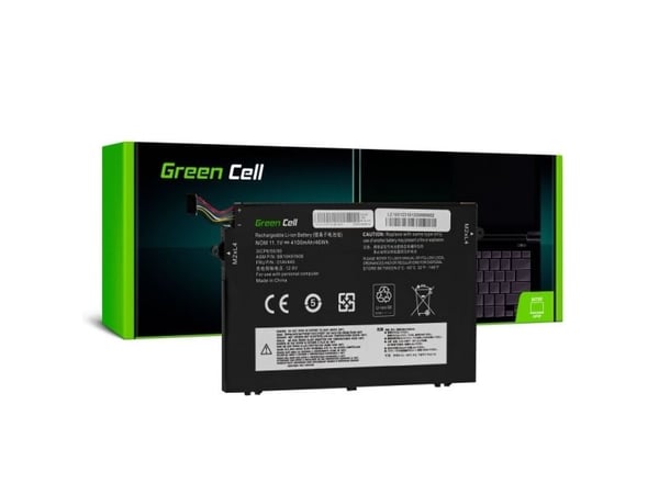 Green Cell-batteri til Lenovo ThinkPad E480/E485/E490/E495/E580/E585/E590/E595