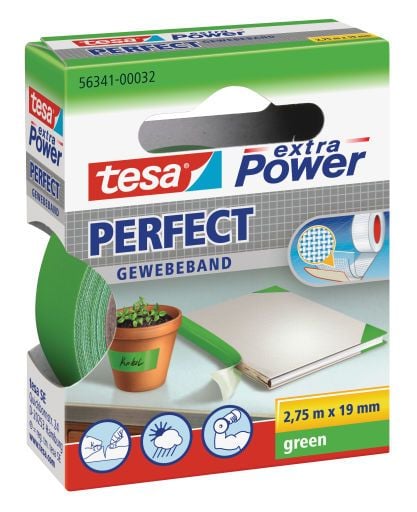 TESA Extra Power 19mmx2.75m, 2,75 m, Vihreä, 19 mm, 1 kpl