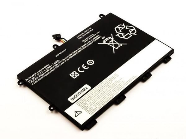 CoreParts - Akun akku tietokoneeseen - Litium-polymeeri - 4500 mAh - 33.3 Wh - lajittelu - Lenovo ThinkPad 11e (1. sukupolvi); 11e (2. sukupolvi); ...