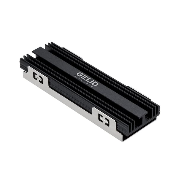 Gelid Solutions HS-M2-SSD-21, Aluminium, Svart, 72 mm, 23 mm, 10 mm, 28 g