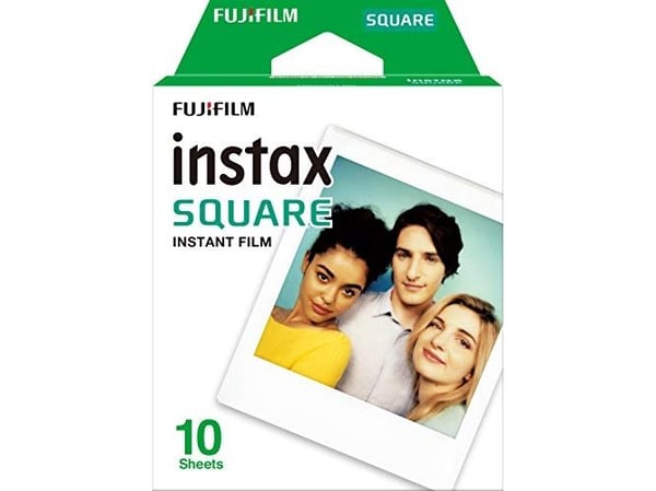 Fujifilm Instax Square - Färgfilm för snabbframkallning - 10 exponeringar